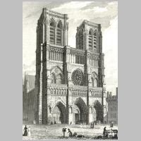 Notre Dame Cathedral drawing by Auguste Pugin in 1827.jpg